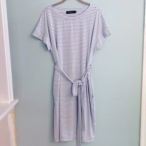 Merokeety short sleeve dress with pockets